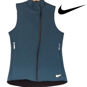 Nike Therma Sphere Max Vest 718910 307 Training Teal Women's Size Large Teal